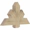 Ekena Millwork Redmond Rough Sawn Timber Gable Bracket, Douglas Fir, 36"W x 21"H x 4"D x 6"F, 14/12 Pitch GBW036X21X0406RED00RDF - alternate 5